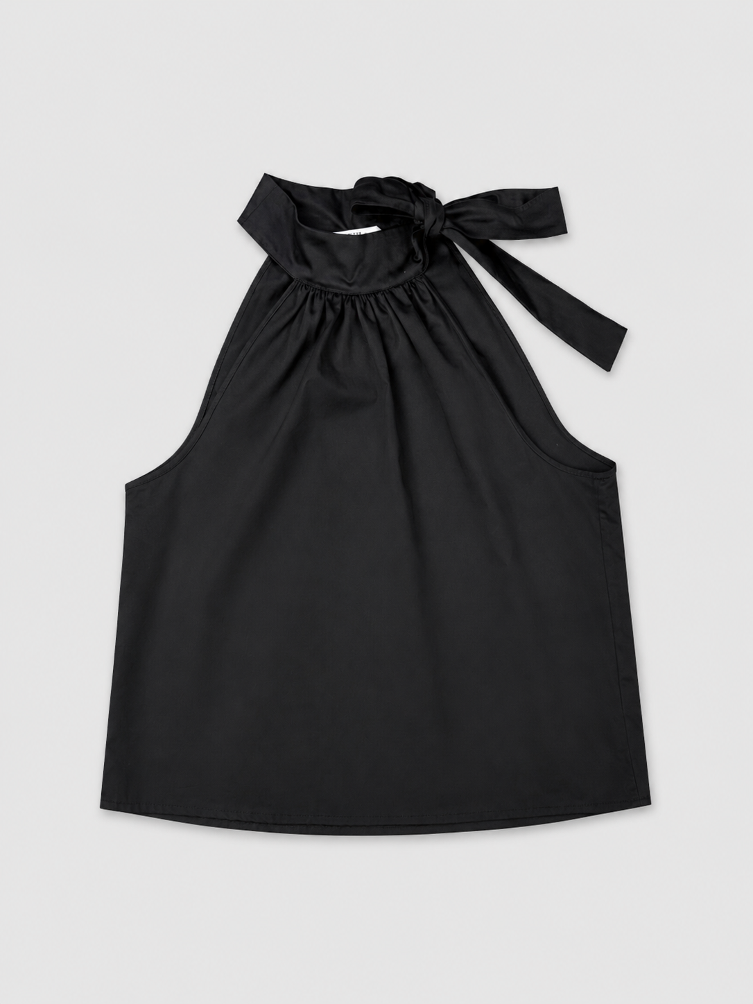 Sleeveless Cotton Top BIEN Black