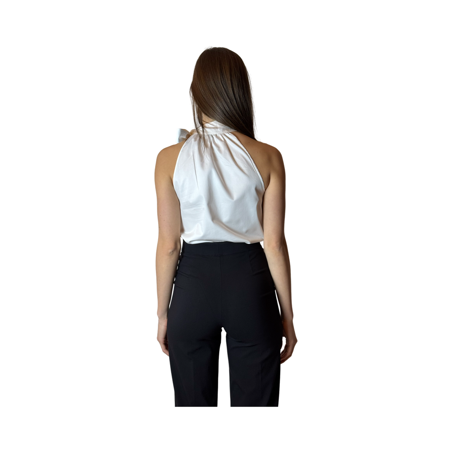 Sleeveless Cotton Top BIEN White