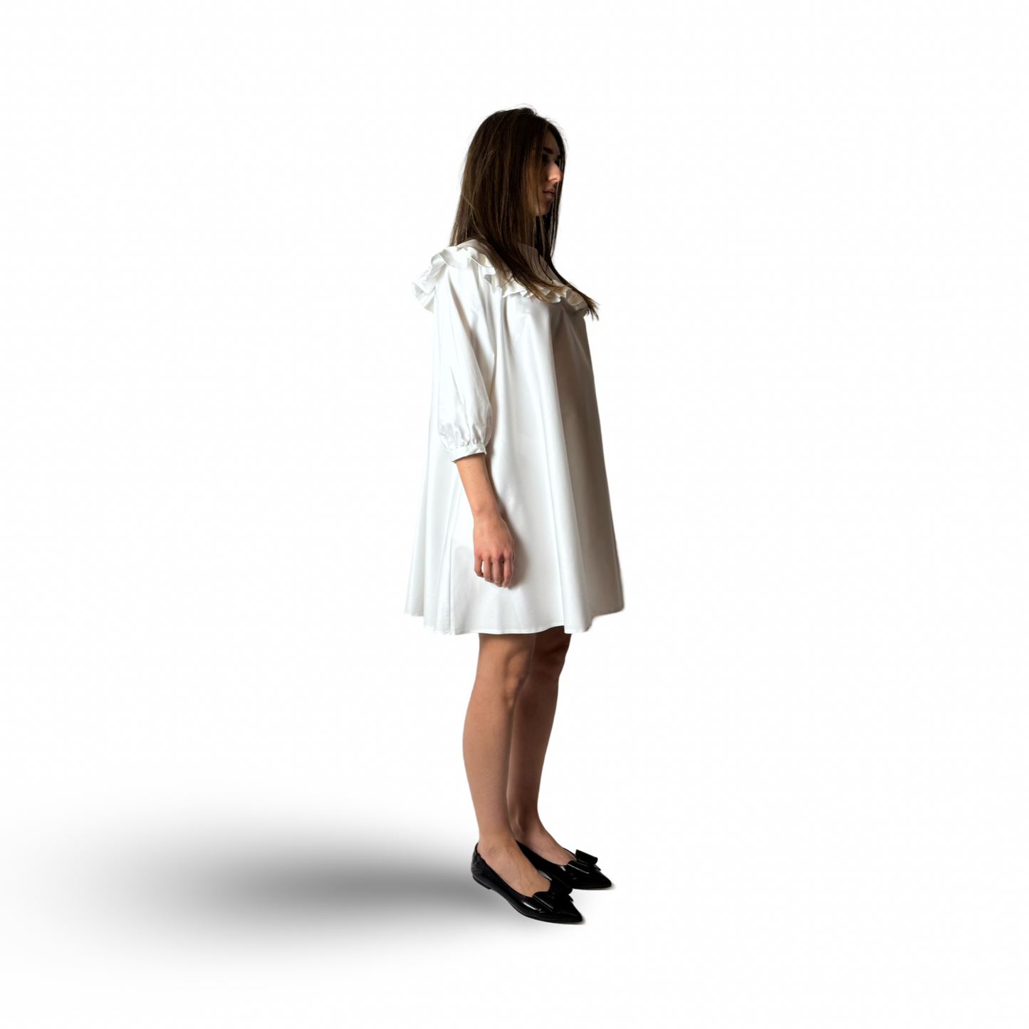 Cotton Dress CRISTINA White
