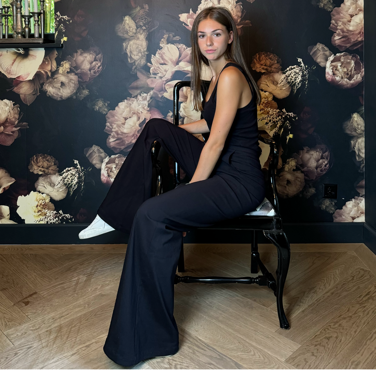 HELEN Black Stretch Pants