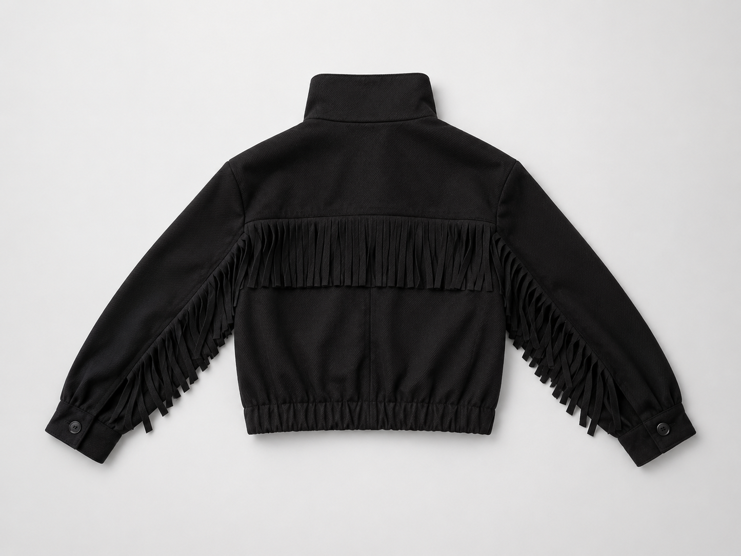 Bomber Jacket JOASIA with Fringes