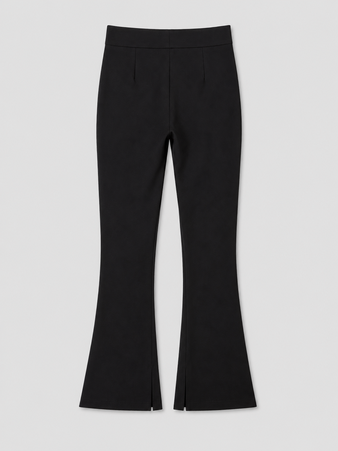 LIDIA Black Stretch Pants Regular Lengt