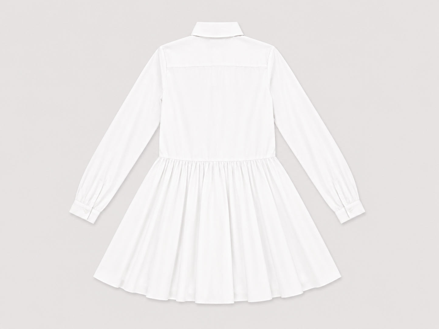 Short Dress OLA Ivory White