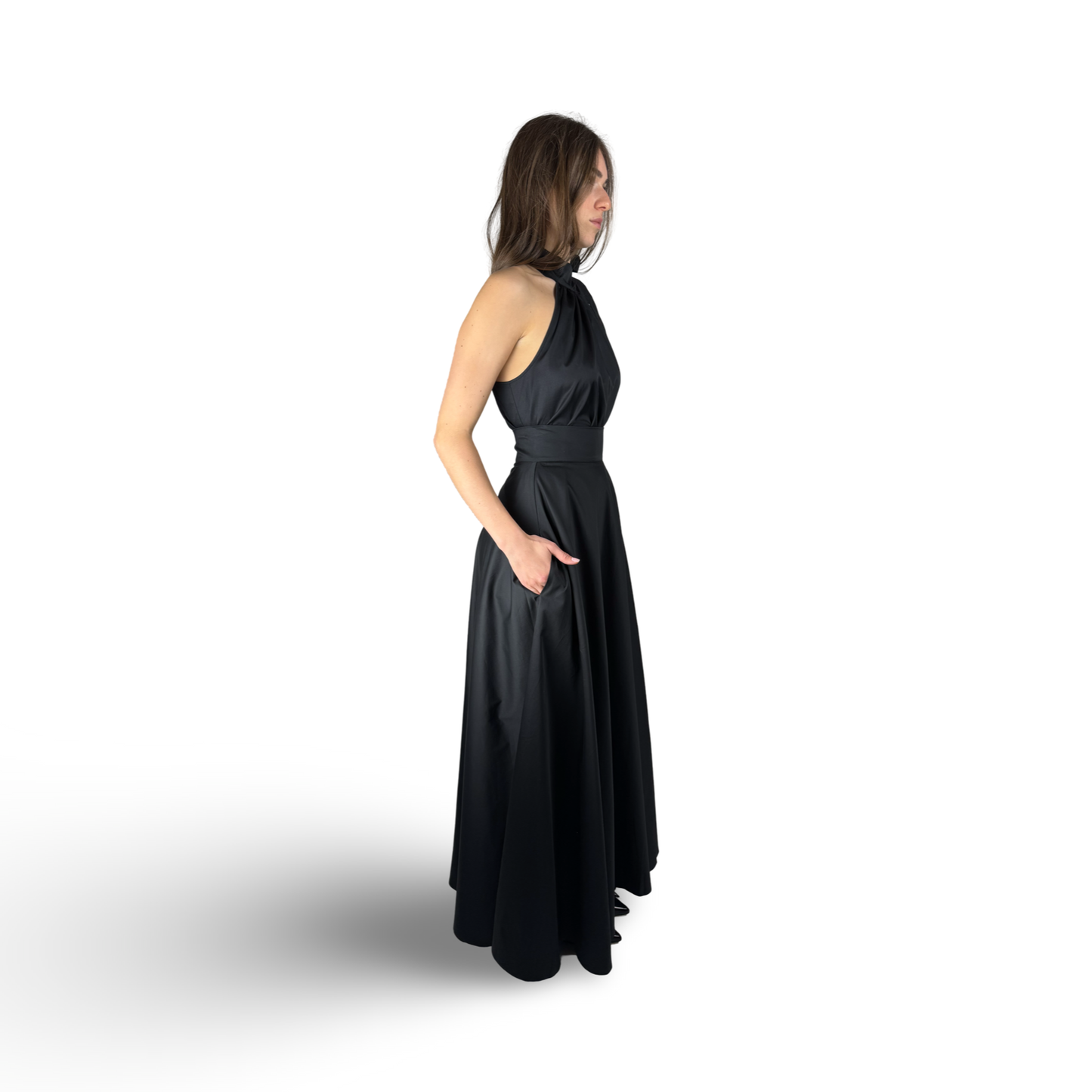 Sleeveless Cotton Top BIEN Black