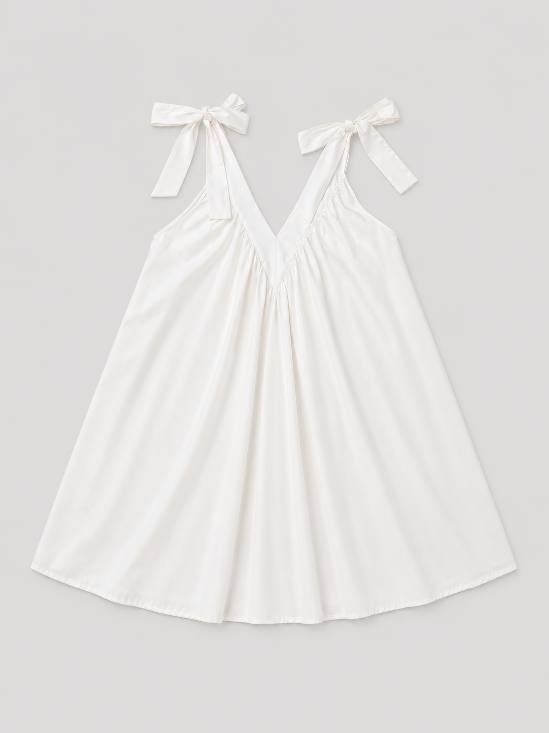 Sleeveless Dress THERESA Ivory White