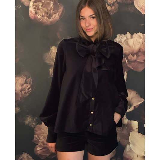 Winter Shorts REGULA Black Velvet