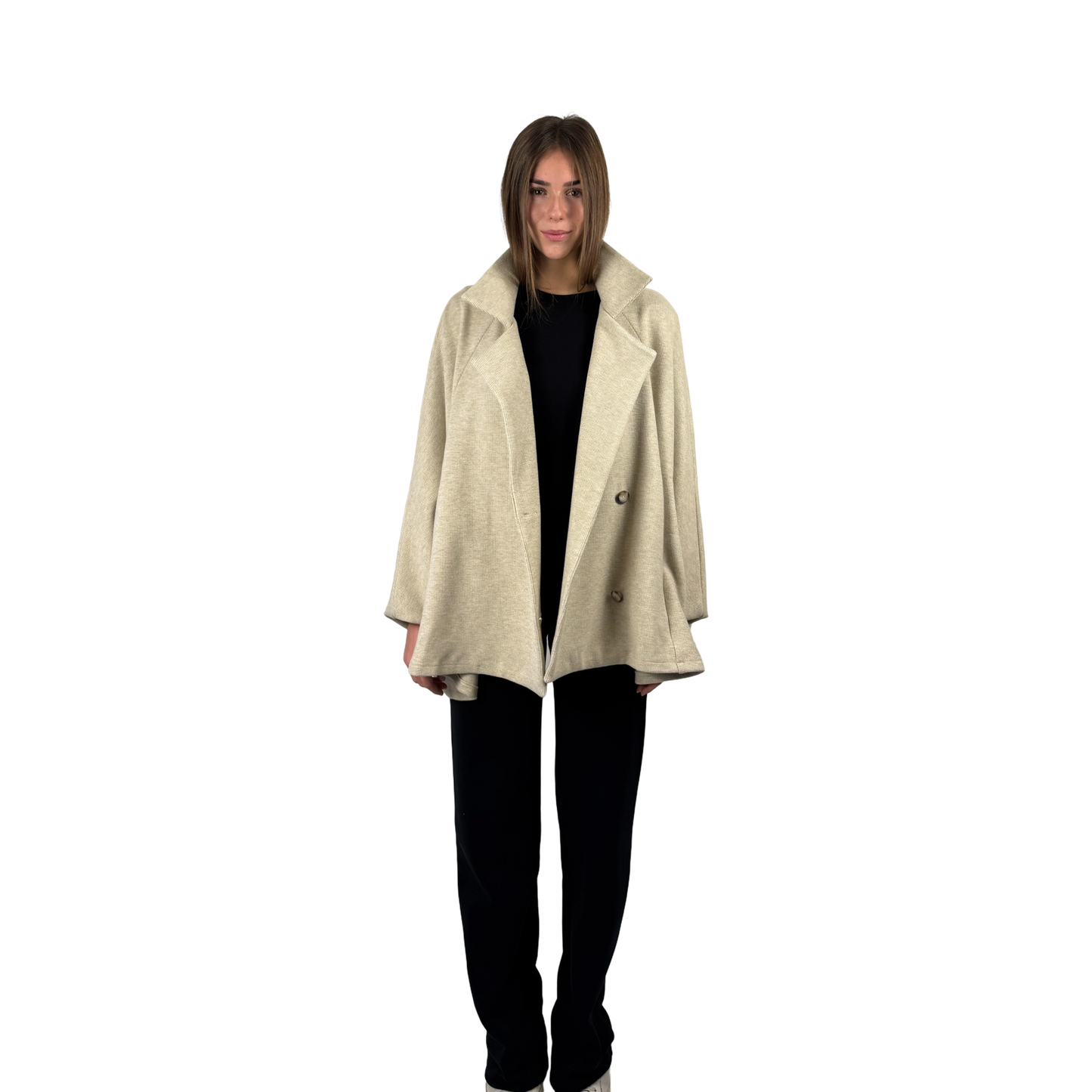 Knitted Jacket ALI Beige