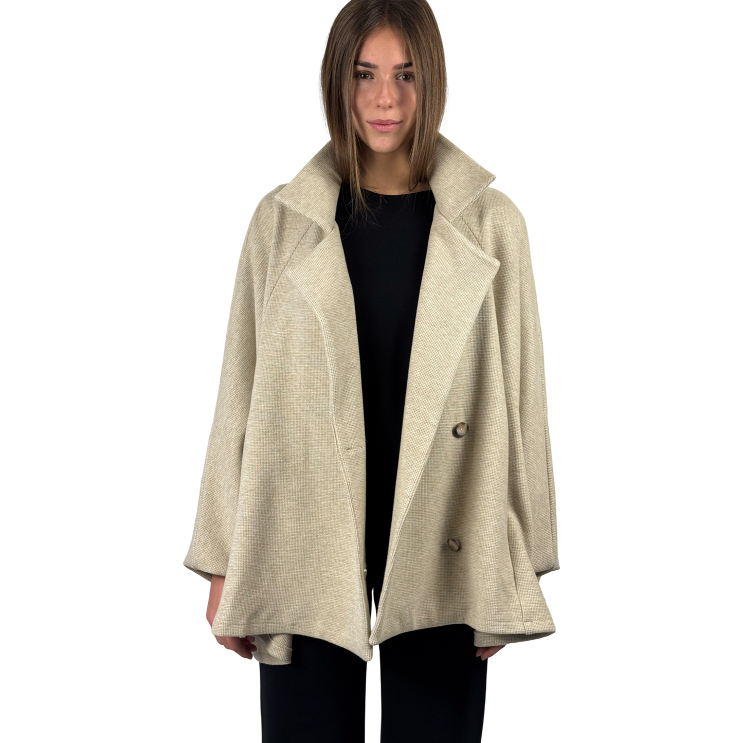 Knitted Jacket ALI Beige