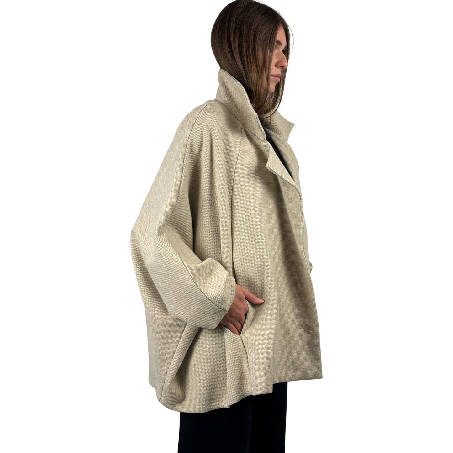 Knitted Jacket ALI Beige