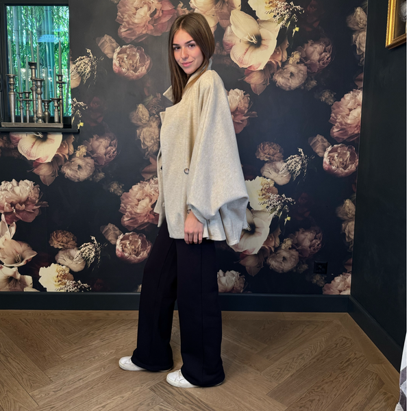 Knitted Jacket ALI Beige