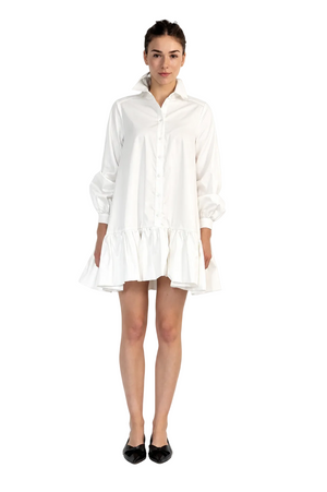 Dress BEATA Ivory White