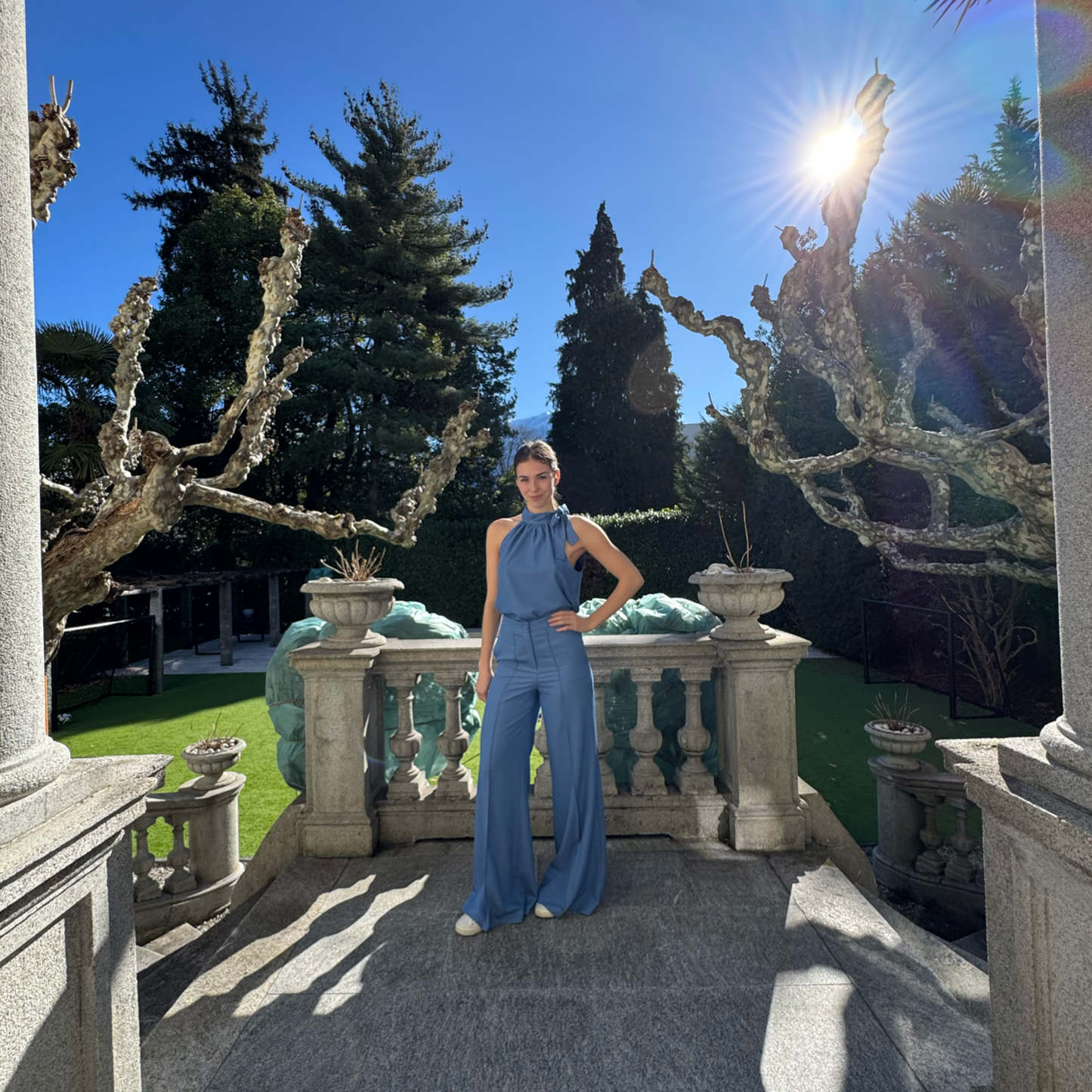 Top BIEN Royal Blue viscose