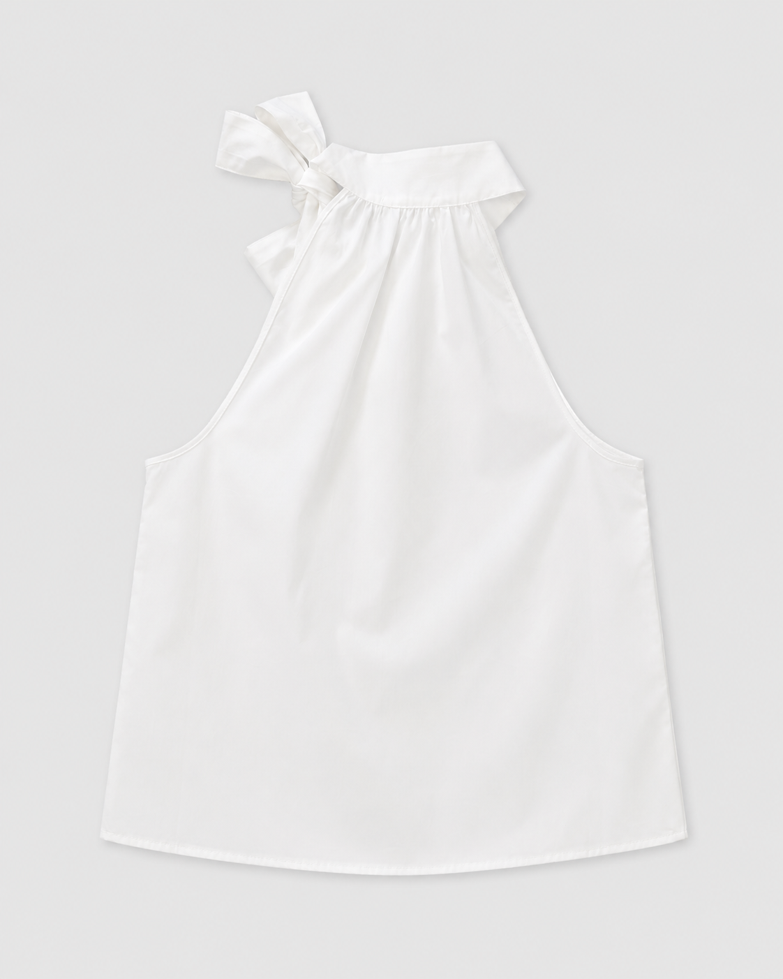 Sleeveless Cotton Top BIEN White