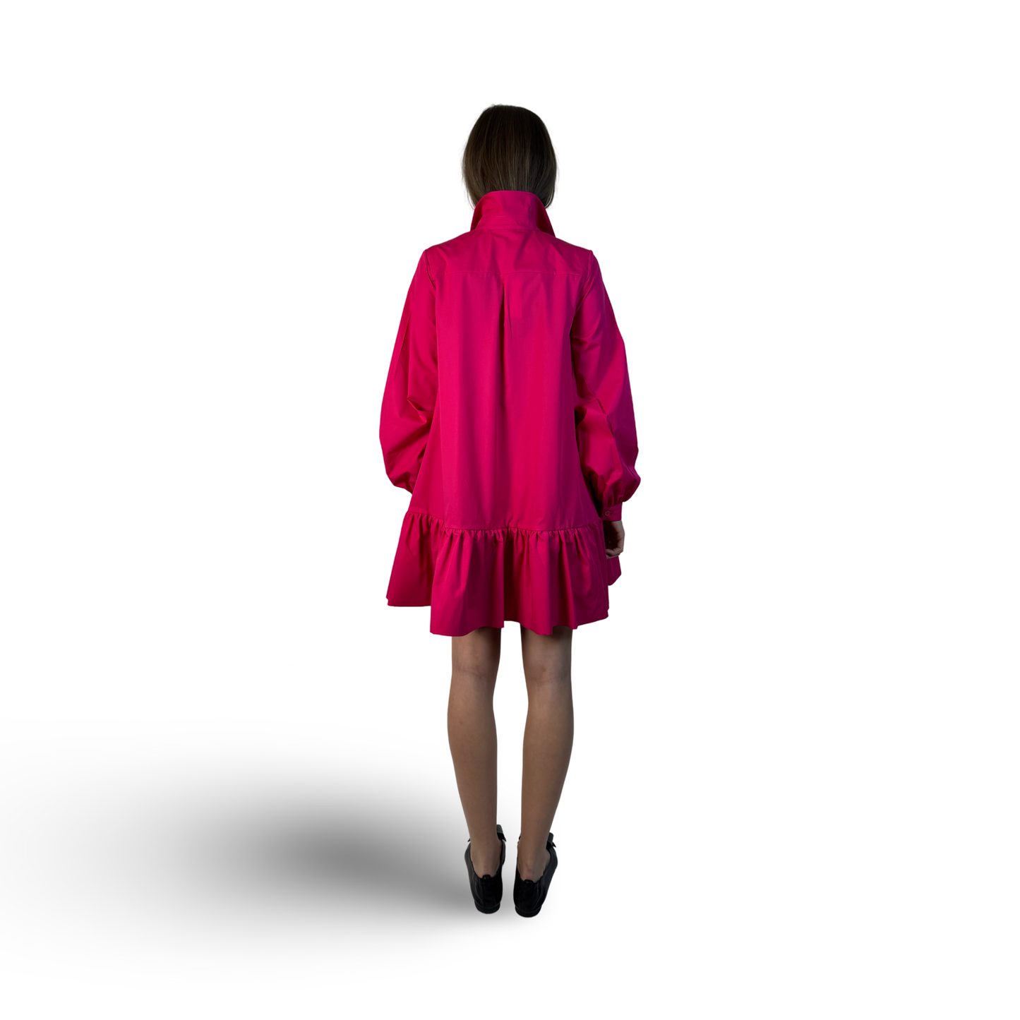 Cotton Dress CRISTINA Pink