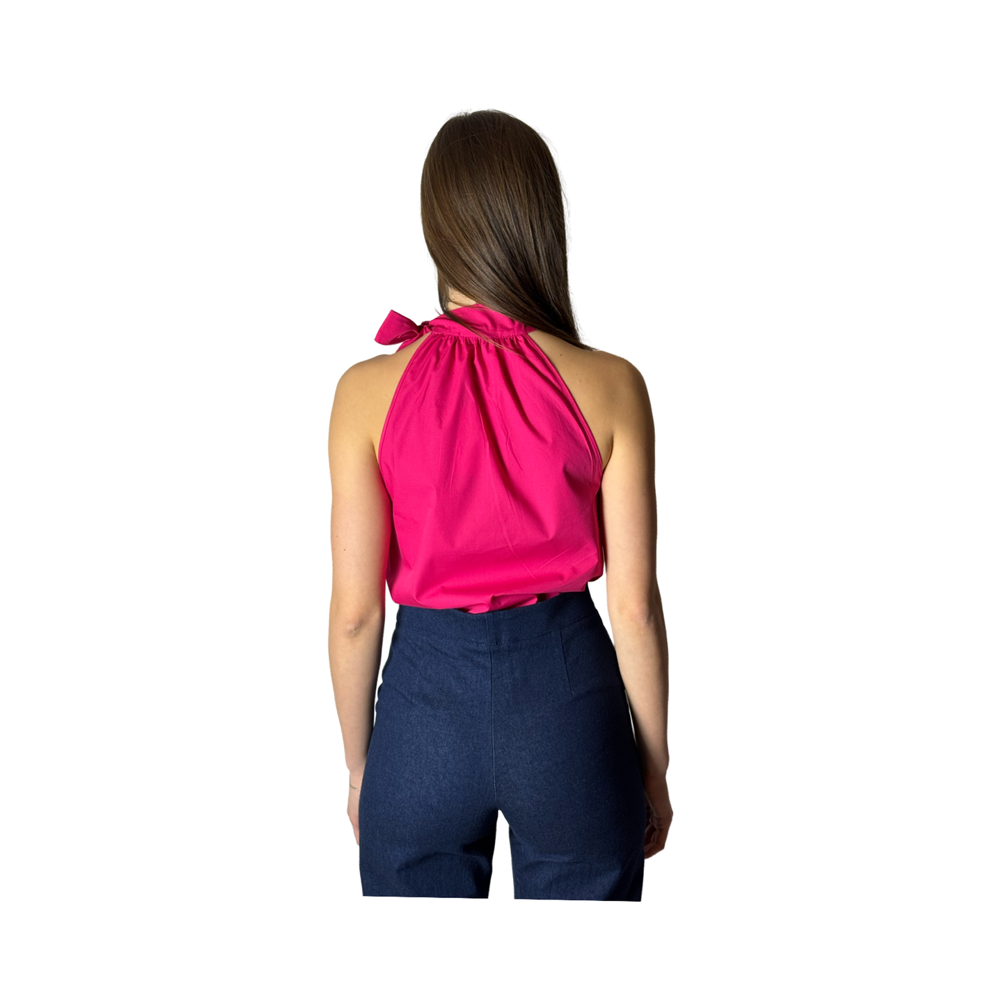 Sleeveless Cotton Top BIEN Pink