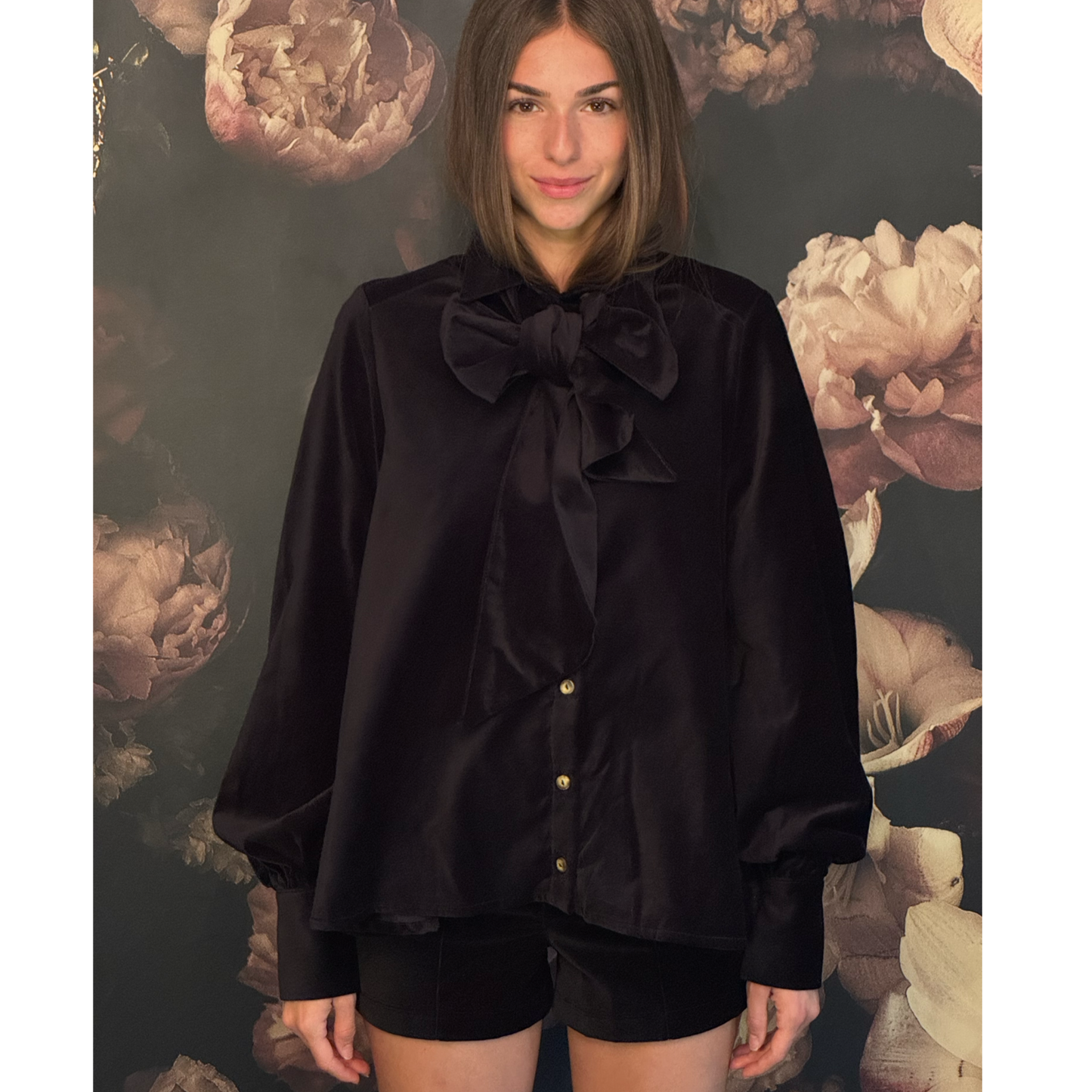 Winter Shorts REGULA Black Velvet