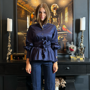 Blouse CARO Night Blue