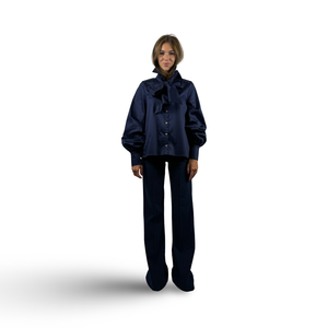 Blouse CARO Night Blue