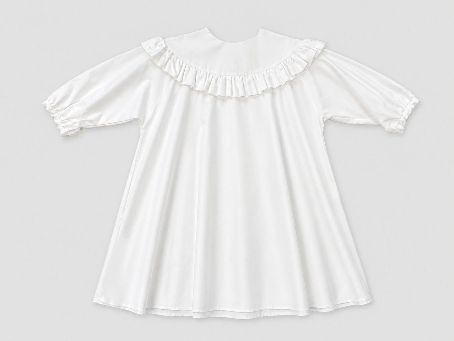 Cotton Dress CRISTINA White