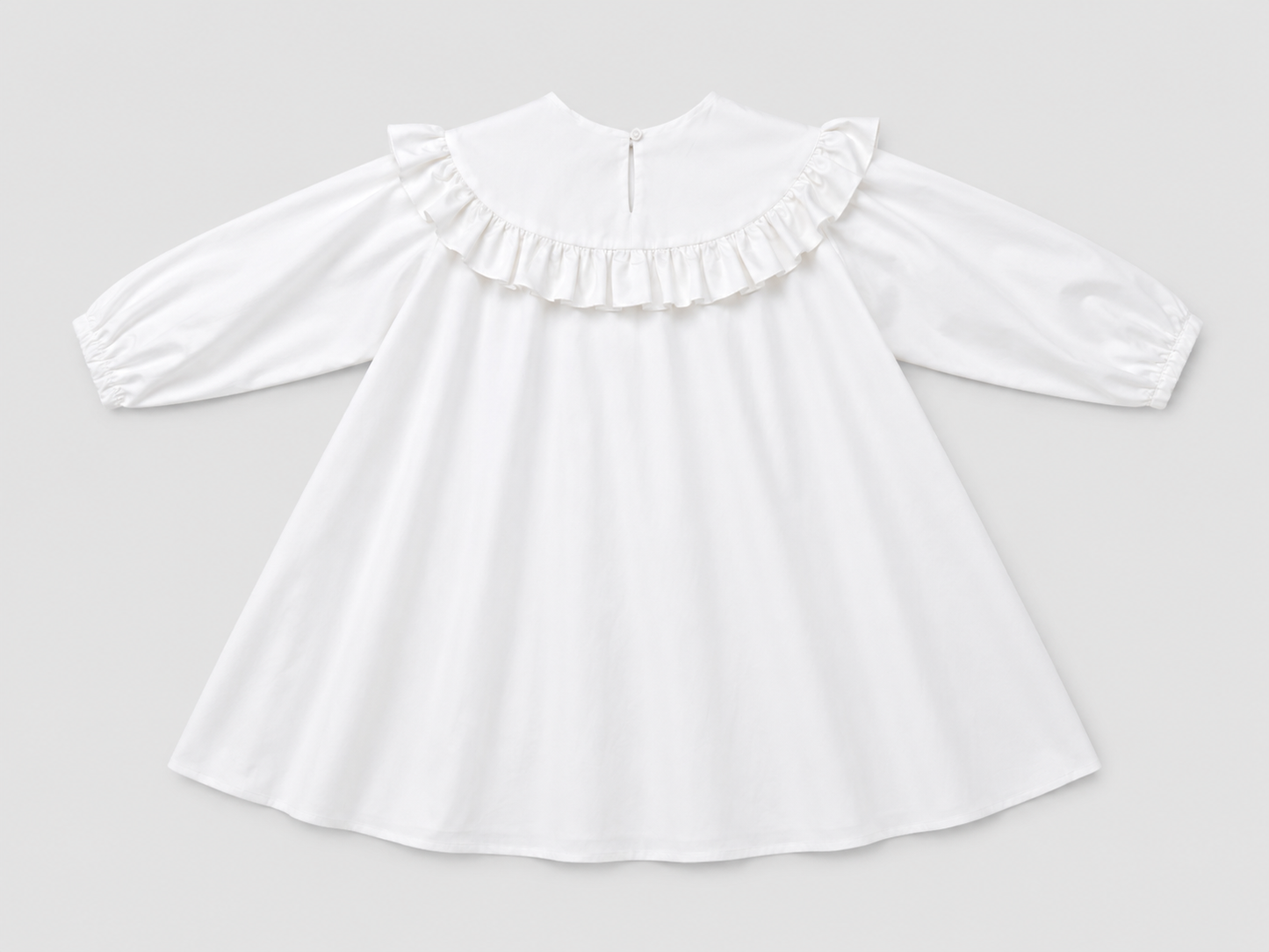 Cotton Dress CRISTINA White