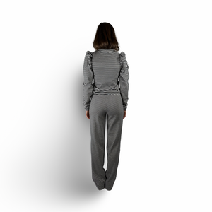 Jogging VERO Black/White Stripes