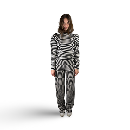 Jogging VERO Black/White Stripes