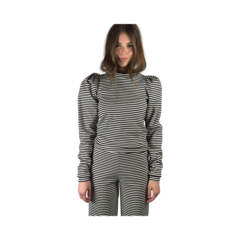 EVA Stripe Sweater Summer Viscose Stretch