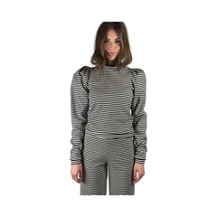 Sweater EVA Black/White Stripes
