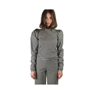 Sweater EVA Black/White Stripes