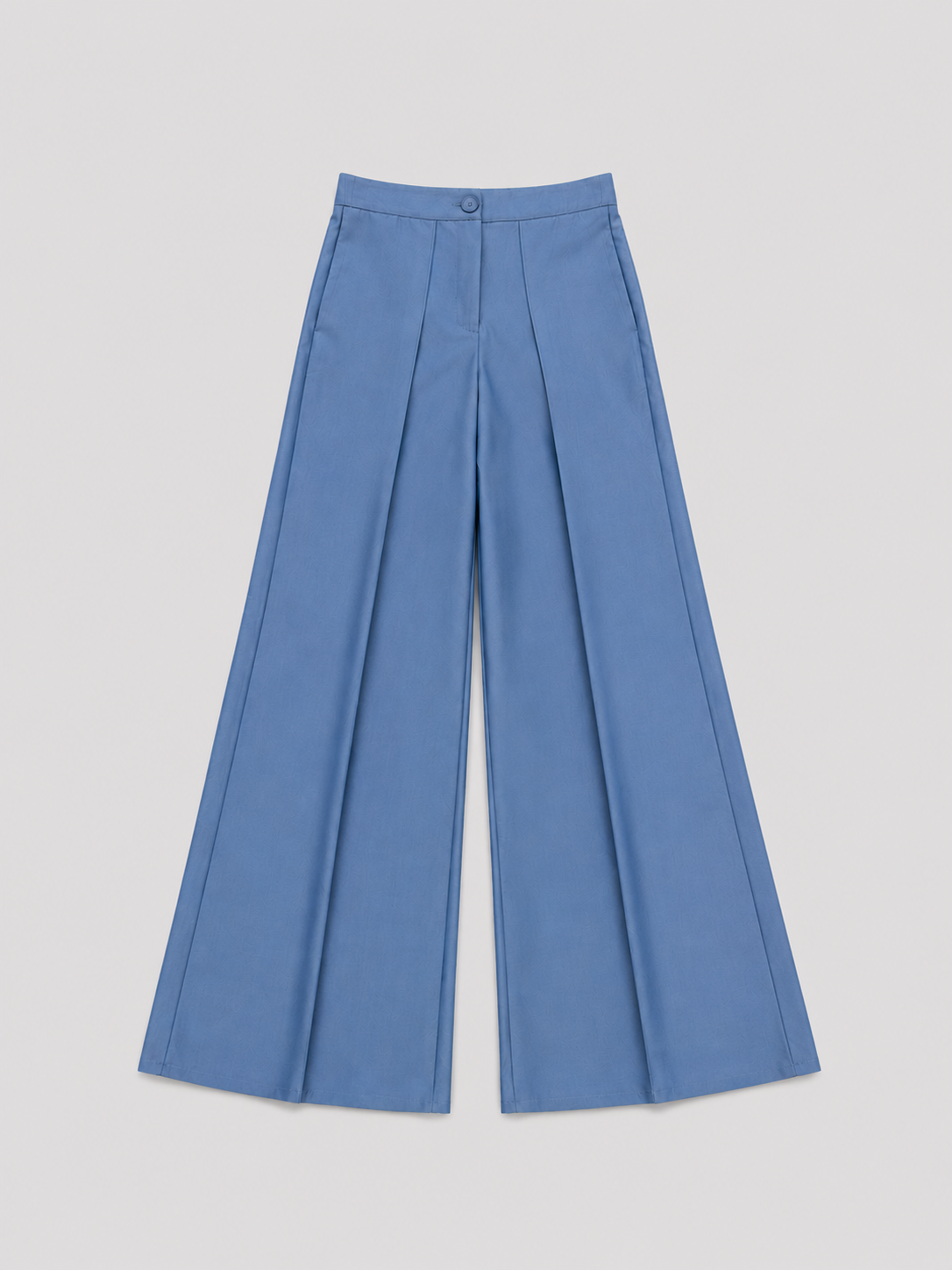 FRANCOISE Royal Blue Regular Length  viscose pants