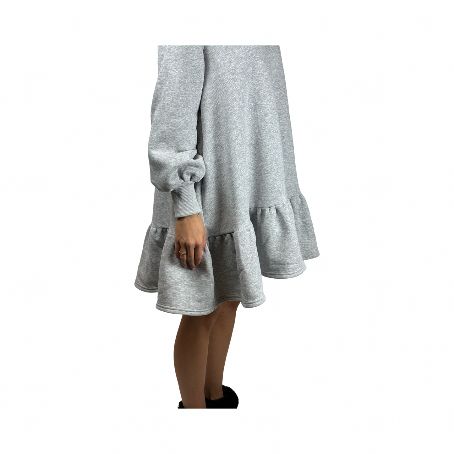 Short Jogging Dress GAIA Gray