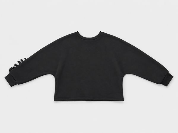 Fringe Sweater GIANNA Black