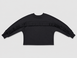 Fringe Sweater GIANNA Black