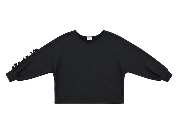 Fringe Sweater GIANNA Black