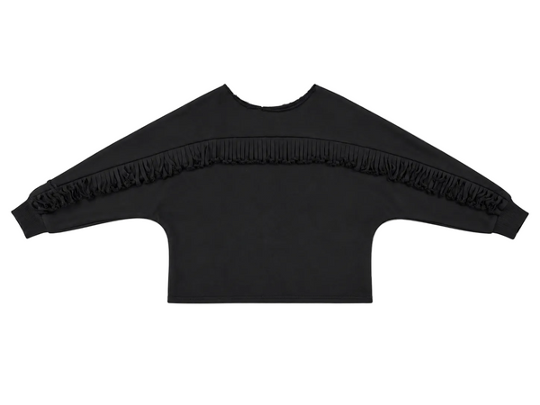 Fringe Sweater GIANNA Black
