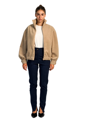 Fringe Jacket JOASIA Beige