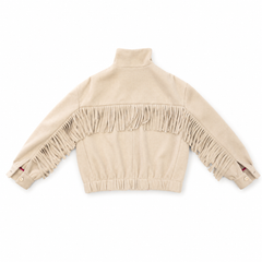 Fringe Jacket JOASIA Beige