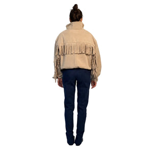 Fringe Jacket JOASIA Beige