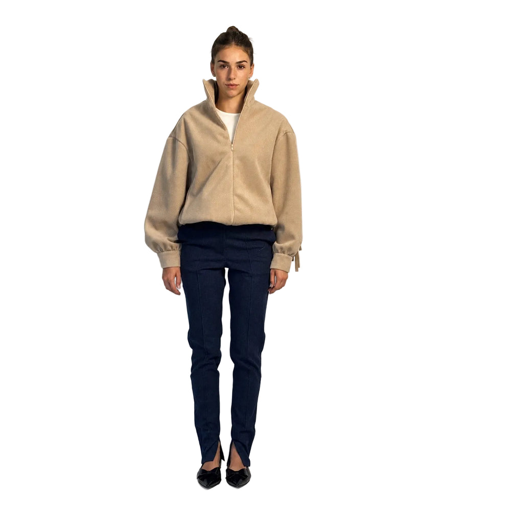 Fringe Jacket JOASIA Beige