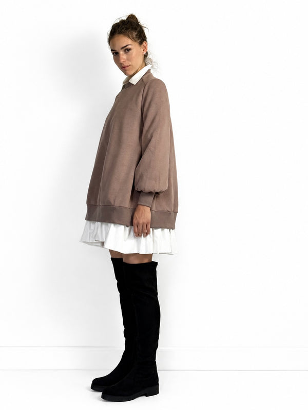 Sweater LALA Powder Taupe