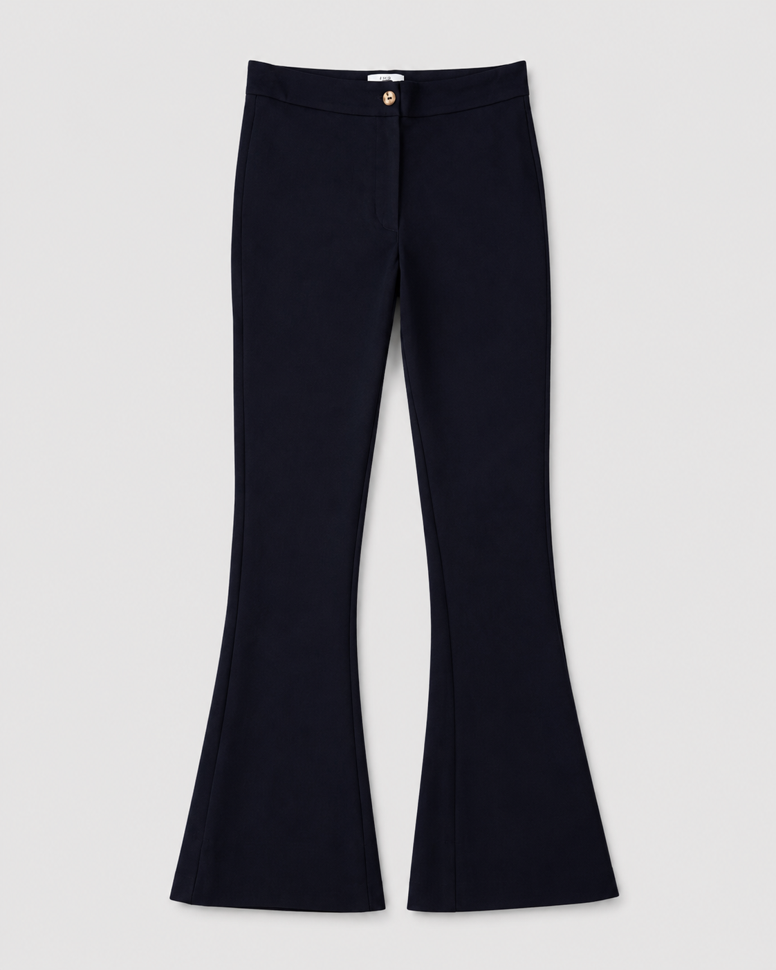 LIDIA Black Stretch Pants Regular Lengt
