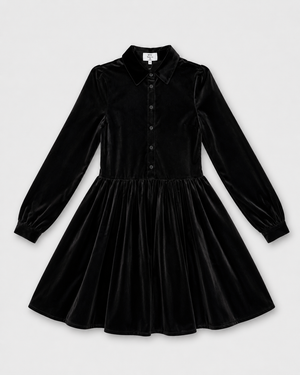 Dress OLA Black Velvet
