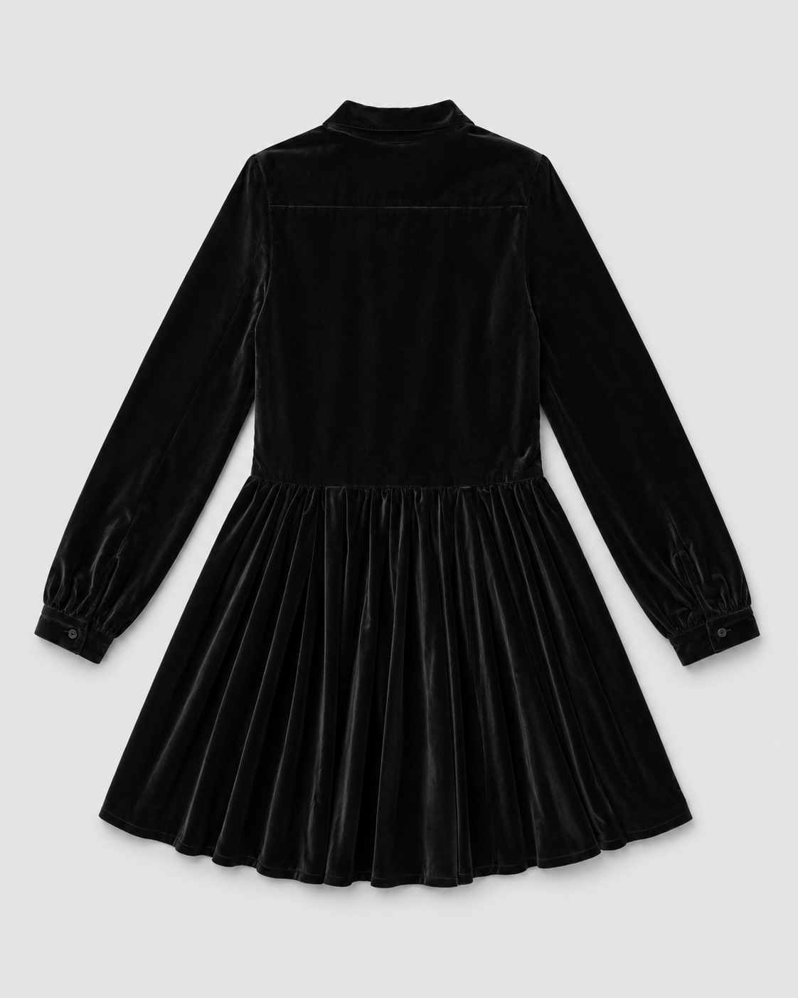 Short Dress OLA Black Velvet