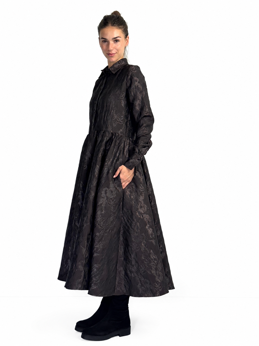 Ola Long Limited Edition Brown Jacquard