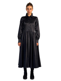 Dress Ola Long Satin Night