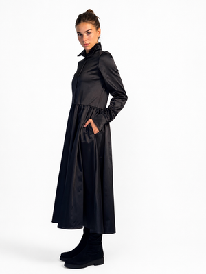 Dress Ola Long Satin Night