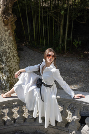 Dress OLA Long White