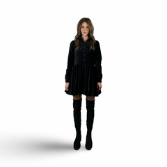 Dress OLA Black Velvet