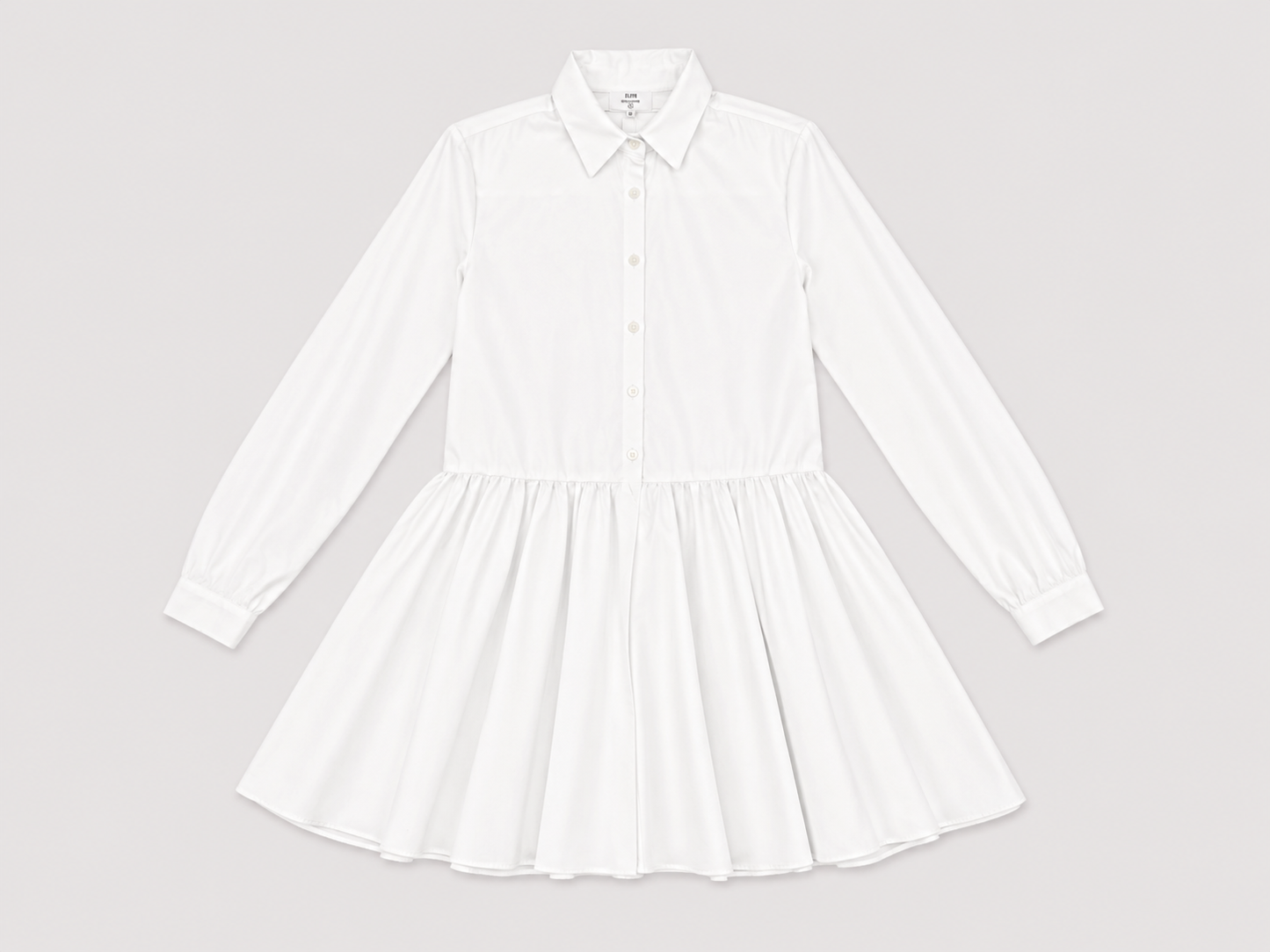 Short Dress OLA Ivory White
