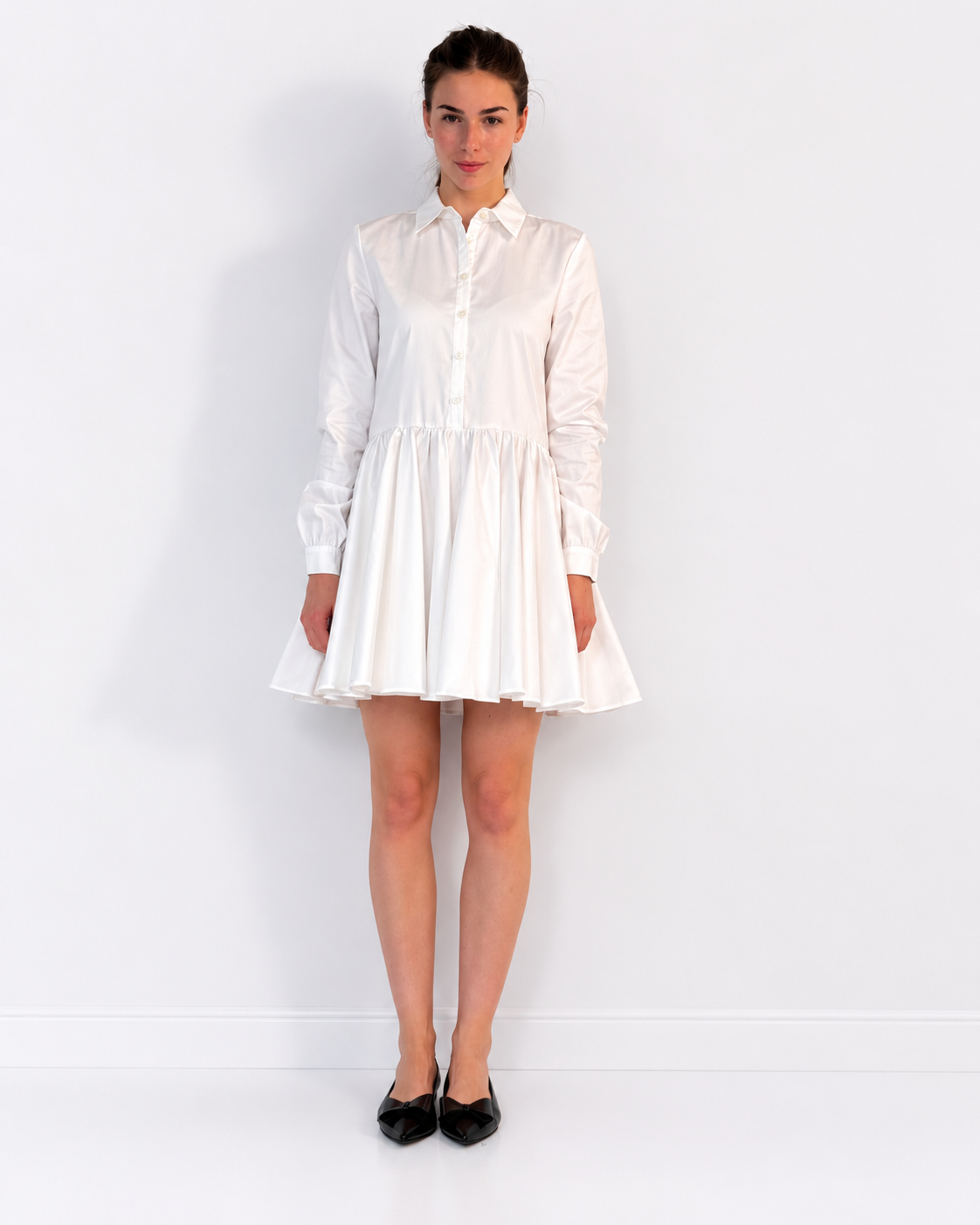 Short Dress OLA Ivory White